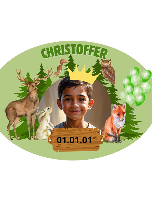Bursdagskalender - norsk skog